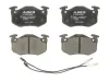 Bremsbelagsatz, Scheibenbremse Vorderachse ABE C1R002ABE