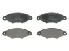 Bremsbelagsatz, Scheibenbremse Vorderachse ABE C1R012ABE