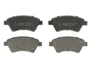 Bremsbelagsatz, Scheibenbremse Vorderachse ABE C1R018ABE