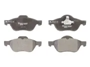 Bremsbelagsatz, Scheibenbremse Vorderachse ABE C1R019ABE