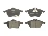 Bremsbelagsatz, Scheibenbremse Vorderachse ABE C1U004ABE