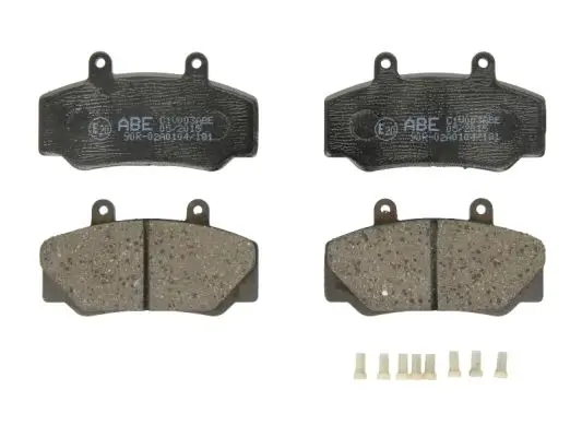 Bremsbelagsatz, Scheibenbremse Vorderachse ABE C1V003ABE Bild Bremsbelagsatz, Scheibenbremse Vorderachse ABE C1V003ABE