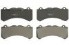 Bremsbelagsatz, Scheibenbremse Vorderachse ABE C1V029ABE