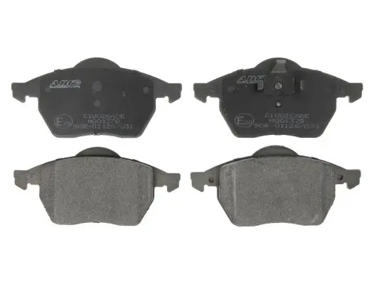 Bremsbelagsatz, Scheibenbremse Vorderachse ABE C1W033ABE