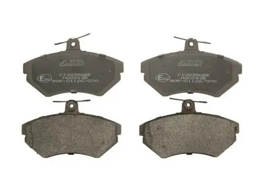 Bremsbelagsatz, Scheibenbremse Vorderachse ABE C1W039ABE Bild Bremsbelagsatz, Scheibenbremse Vorderachse ABE C1W039ABE