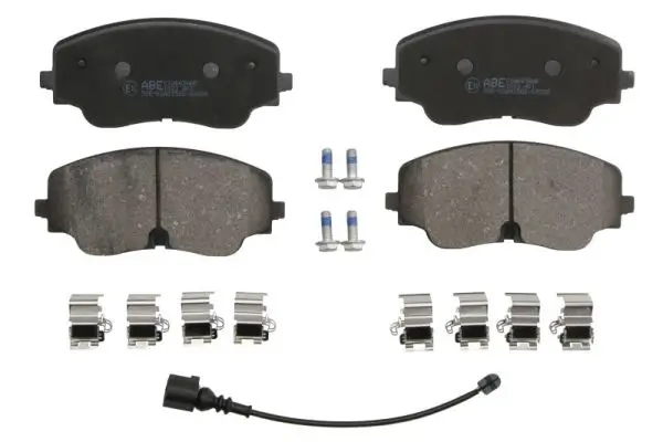 Bremsbelagsatz, Scheibenbremse Vorderachse ABE C1W083ABE