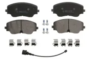 Bremsbelagsatz, Scheibenbremse Vorderachse ABE C1W083ABE