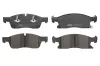 Bremsbelagsatz, Scheibenbremse Vorderachse ABE C1Y042ABE-P