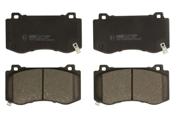 Bremsbelagsatz, Scheibenbremse Vorderachse ABE C1Y043ABE