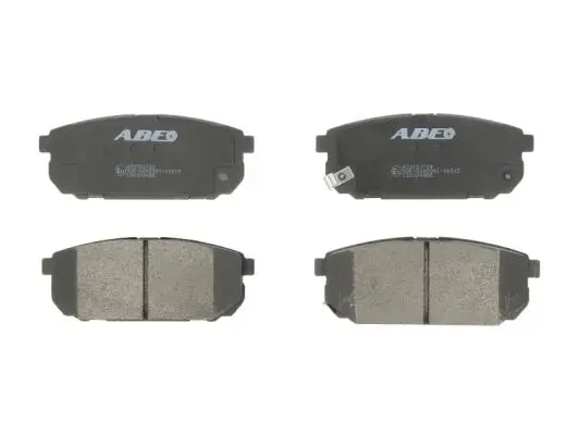 Bremsbelagsatz, Scheibenbremse Hinterachse ABE C20304ABE