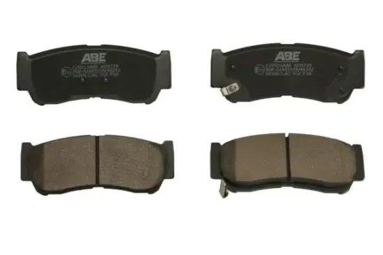 Bremsbelagsatz, Scheibenbremse Hinterachse ABE C20513ABE Bild Bremsbelagsatz, Scheibenbremse Hinterachse ABE C20513ABE