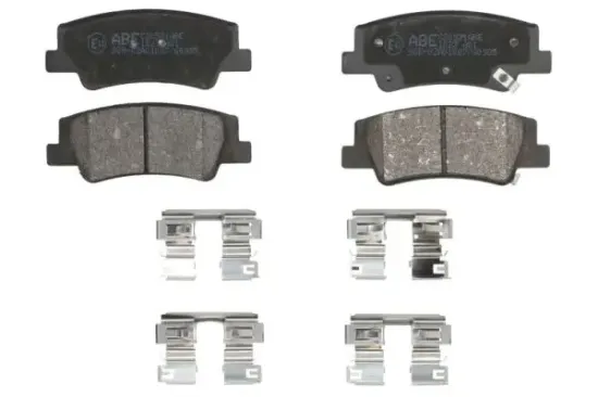 Bremsbelagsatz, Scheibenbremse Hinterachse ABE C20521ABE Bild Bremsbelagsatz, Scheibenbremse Hinterachse ABE C20521ABE