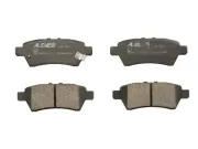 Bremsbelagsatz, Scheibenbremse Hinterachse ABE C21046ABE