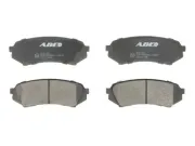 Bremsbelagsatz, Scheibenbremse Hinterachse ABE C22017ABE