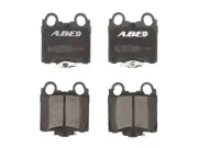 Bremsbelagsatz, Scheibenbremse Hinterachse ABE C22023ABE