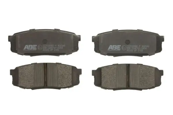 Bremsbelagsatz, Scheibenbremse Hinterachse ABE C22039ABE-P