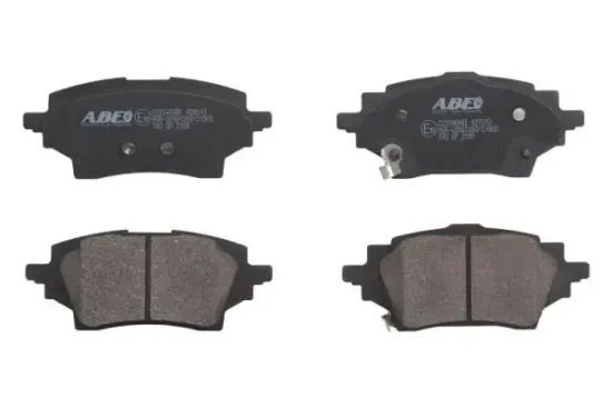 Bremsbelagsatz, Scheibenbremse Hinterachse ABE C22046ABE Bild Bremsbelagsatz, Scheibenbremse Hinterachse ABE C22046ABE