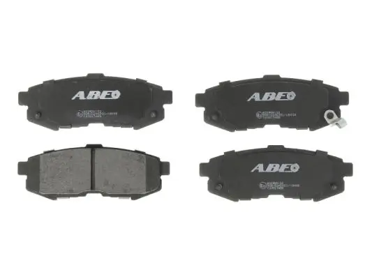 Bremsbelagsatz, Scheibenbremse Hinterachse ABE C23017ABE