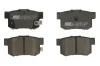 Bremsbelagsatz, Scheibenbremse Hinterachse ABE C24005ABE-P