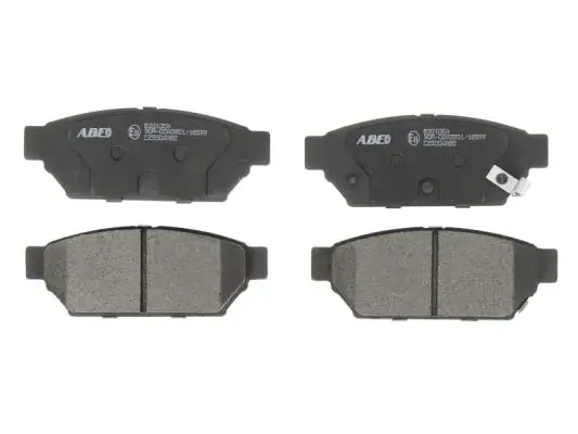 Bremsbelagsatz, Scheibenbremse Hinterachse ABE C25004ABE Bild Bremsbelagsatz, Scheibenbremse Hinterachse ABE C25004ABE