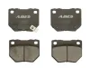 Bremsbelagsatz, Scheibenbremse Hinterachse ABE C27006ABE