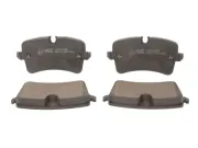 Bremsbelagsatz, Scheibenbremse Hinterachse ABE C2A007ABE