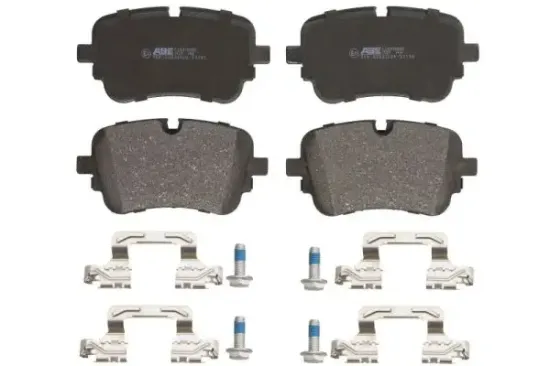 Bremsbelagsatz, Scheibenbremse Hinterachse ABE C2A012ABE Bild Bremsbelagsatz, Scheibenbremse Hinterachse ABE C2A012ABE