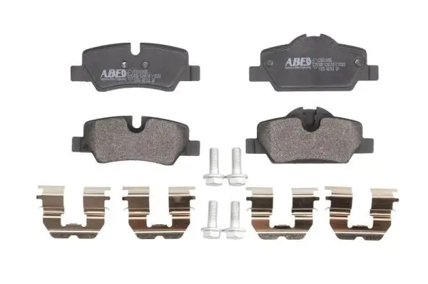 Bremsbelagsatz, Scheibenbremse Hinterachse ABE C2B033ABE
