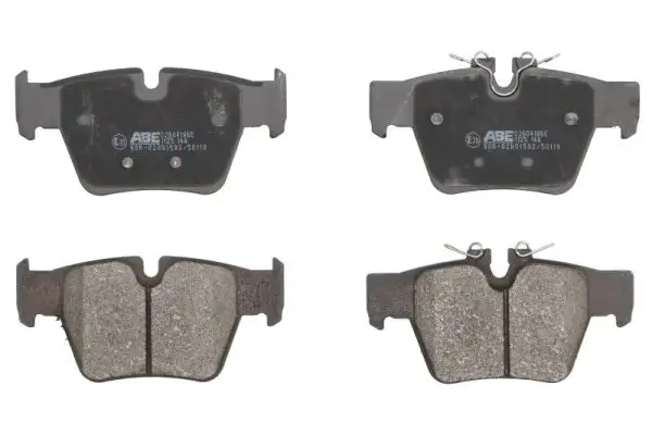 Bremsbelagsatz, Scheibenbremse Hinterachse ABE C2B041ABE