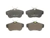Bremsbelagsatz, Scheibenbremse Hinterachse ABE C2C012ABE