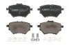 Bremsbelagsatz, Scheibenbremse Hinterachse ABE C2C016ABE