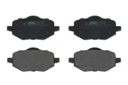 Bremsbelagsatz, Scheibenbremse Hinterachse ABE C2C018ABE