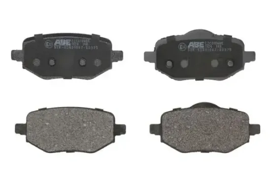 Bremsbelagsatz, Scheibenbremse Hinterachse ABE C2C018ABE Bild Bremsbelagsatz, Scheibenbremse Hinterachse ABE C2C018ABE