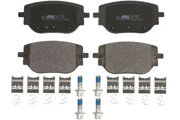 Bremsbelagsatz, Scheibenbremse Hinterachse Hinterachse ABE C2F004ABE