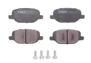 Bremsbelagsatz, Scheibenbremse Hinterachse ABE C2D010ABE