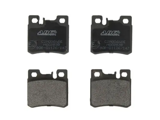 Bremsbelagsatz, Scheibenbremse Hinterachse ABE C2M006ABE Bild Bremsbelagsatz, Scheibenbremse Hinterachse ABE C2M006ABE