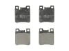 Bremsbelagsatz, Scheibenbremse Hinterachse ABE C2M009ABE