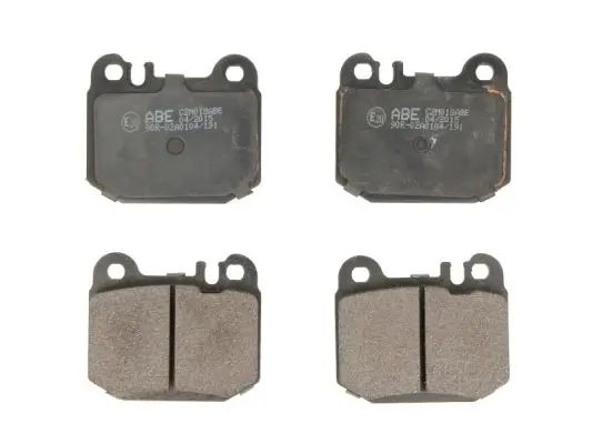 Bremsbelagsatz, Scheibenbremse Hinterachse ABE C2M018ABE Bild Bremsbelagsatz, Scheibenbremse Hinterachse ABE C2M018ABE