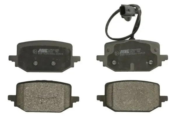 Bremsbelagsatz, Scheibenbremse Hinterachse ABE C2M048ABE