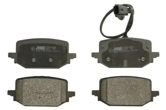 Bremsbelagsatz, Scheibenbremse Hinterachse ABE C2M048ABE Bild Bremsbelagsatz, Scheibenbremse Hinterachse ABE C2M048ABE