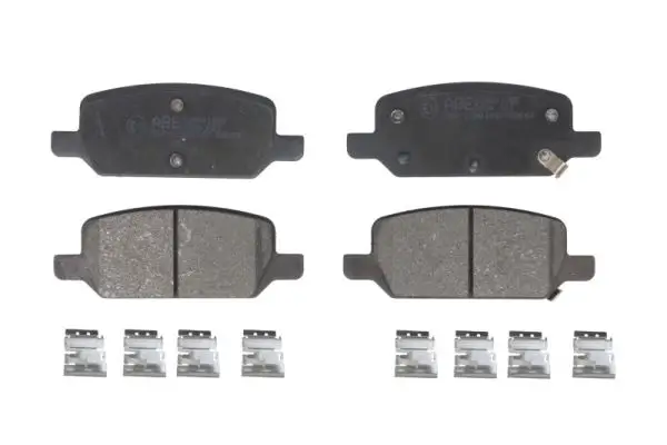 Bremsbelagsatz, Scheibenbremse Hinterachse ABE C2N001ABE