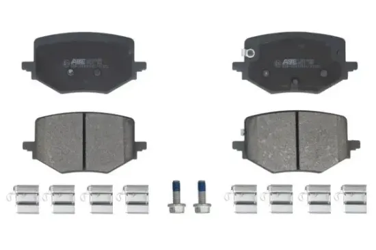 Bremsbelagsatz, Scheibenbremse Hinterachse ABE C2R021ABE Bild Bremsbelagsatz, Scheibenbremse Hinterachse ABE C2R021ABE