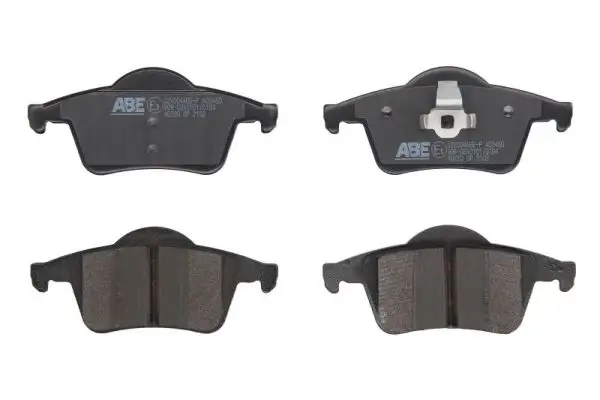 Bremsbelagsatz, Scheibenbremse Hinterachse ABE C2V004ABE-P