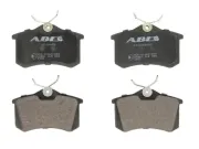 Bremsbelagsatz, Scheibenbremse Hinterachse ABE C2W028ABE