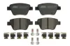 Bremsbelagsatz, Scheibenbremse Hinterachse ABE C2W029ABE-P