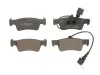Bremsbelagsatz, Scheibenbremse Hinterachse ABE C2W030ABE
