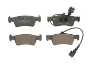 Bremsbelagsatz, Scheibenbremse Hinterachse ABE C2W030ABE