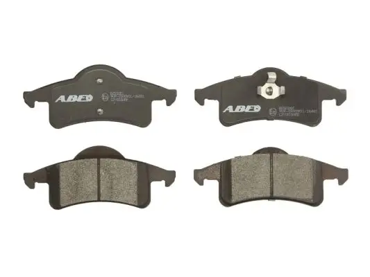 Bremsbelagsatz, Scheibenbremse Hinterachse ABE C2Y003ABE