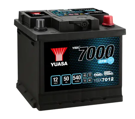 Starterbatterie 12 V 50 Ah YUASA YBX7012