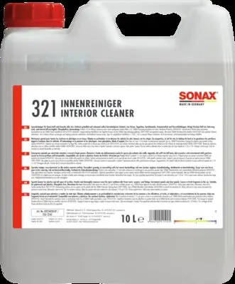 Innenraumreiniger, Ultraschallvernebler SONAX 03216050